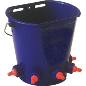 Wiadro dla jagniąt (bez pokrywki) - 5 smoczków - 97107581 - DeLaval