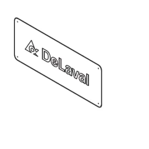 Znak DeLaval metalowy - 85420501 - Delaval
