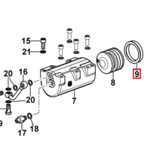 Pierścień uszczelniający - 60x75 - 2.1518.086.0 - SDF