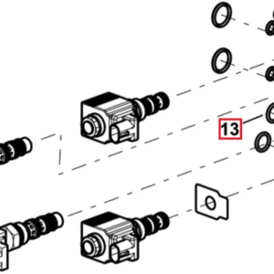 O-ring 15.08x2.62 - 2.1530.037.0 - SDF