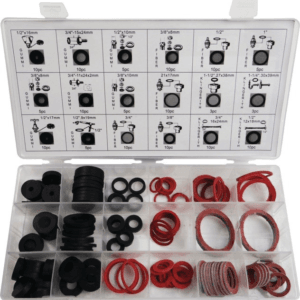 Zestaw 141 uszczelek aramidowo-kauczukowych - Techni-Power