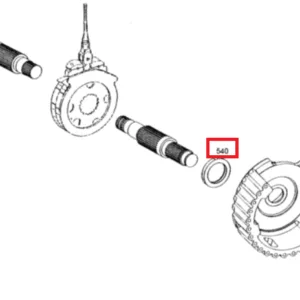 Pierścień uszczelniający 75x100x15 - 04433596 - SDF