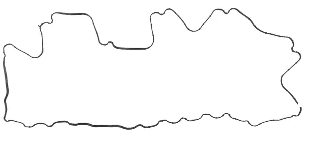 Uszczelka pokrywy klawiatury - 04291418 - SDF 1 Uszczelka pokrywy klawiatury - 04291418 - SDF