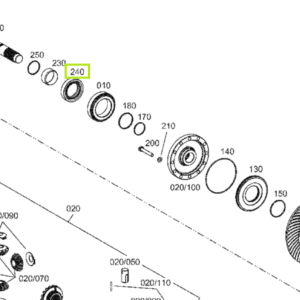 Pierścień uszczelniający DUO - 65x100x22 - 04417316 - SDF
