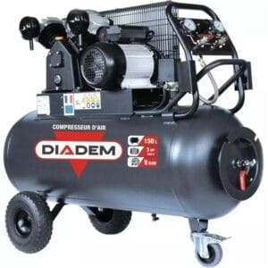 Kompresor warsztatowy - 150L 3CV 3-FAZOWY 23M3 - DIADEM