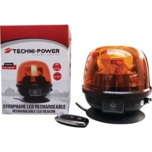 Magnetyczna lampa ostrzegawcza LED z Akumulatorem - 1207142 - TECHNI POWER