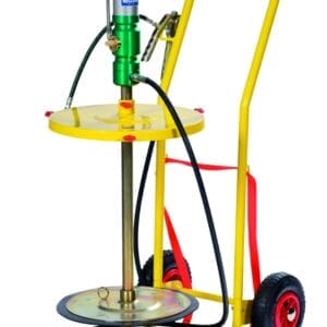 Wózek ze smarownicą pneumatyczną 18-30 kg Ø 350 mm - 241339 - MECLUBE