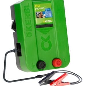 Elektryzator uniwersalny TITAN DUO 6500 - na dziki, dla koni, bydła, owiec i kóz, - 6,5 J - KERBL