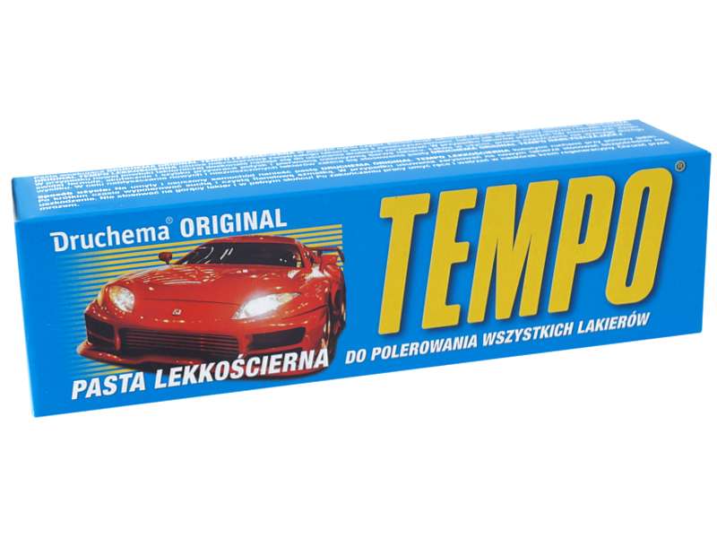 PASTA LEKKOŚCIERNA - NIEBIESKA - TEMPO 1 PASTA LEKKOŚCIERNA - NIEBIESKA - TEMPO