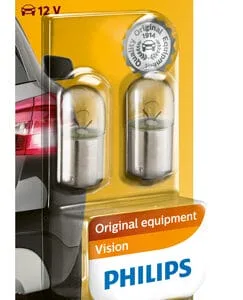 ŻARÓWKA 12V R10W 10W - 2szt. - blistr - 12814B2 - PHILIPS