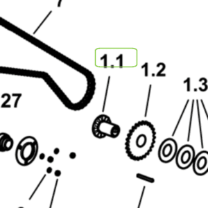 TULEJA Ślimaka przenośnika zboża - 0.034.3498.3 - SDF