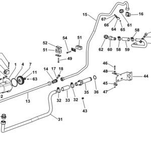Rura przelewowa pompy - Przyłącze - 04453139.3/10 - SDF