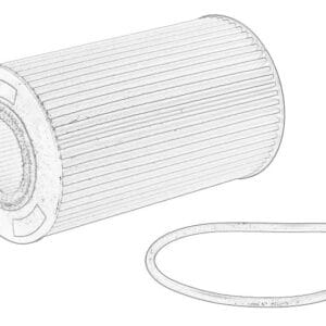 Filtr oleju silnikowego - WKŁAD - 04516458 - SDF