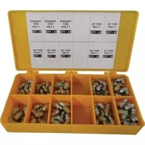 Zestaw smarowniczek (kalamitek) 110szt - 1945917 - TECHNI-POWER