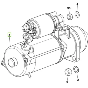 ROZRUSZNIK 12V -3,5KW - 2.9619.562.0/10 - SDF