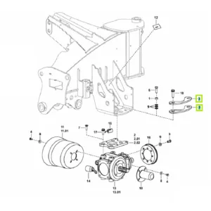 Przekładka - Podkładka dystansowa przekładni - 3773.81.013.0 - POTTINGER