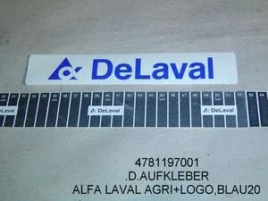 Naklejka logo DeLaval 20 cm - 4781197001
