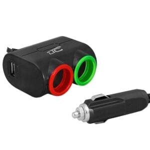 Adapter CAR FIRE 2gn/USB - 1,2A/120W - 12-24V - LXAS10 - LTC
