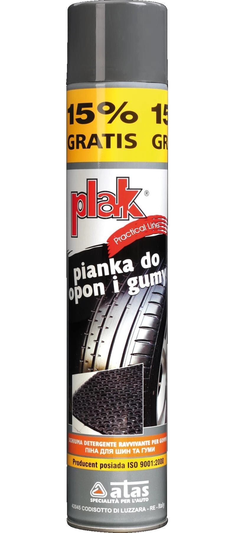 Pianka do opon i gumy - Practical Line - 500ML - PLAK ATAS 1 Pianka do opon i gumy - Practical Line - 500ML - PLAK ATAS