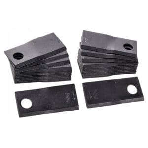 Nóż - Nożyk kosiarka dyskowej - 115x49x4 - zestaw 12P+12L - WKR115X49X4 - WARYŃSKI