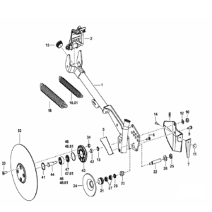 Redlica siewnika VITASEM - PRAWA - 8612.32.322.0 - POTTINGER