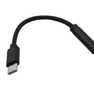 Adapter gniazdo Jack - Wtyk USB-C - HQ - LTC