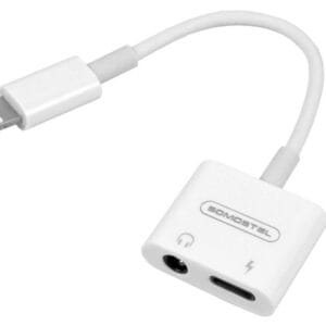 ADAPTER HF IPHONE - AUDIO JACK - BIAŁY - SMS-BZ03 - SOMOSTEL