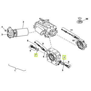 Pierścień uszczelniający 29,2x3 - 16039204 - SDF