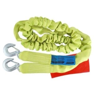 Linka holownicza DMC - do 3000 kg - taśmowa - elastyczna, z hakami - 4 m - LX58984 - DMC