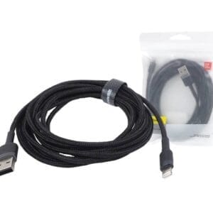 Kabel USB – iPhone Lightning - 2 A - 3 m - Baseus