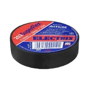 Taśma izolacyjna ELECTRIX 202 superflex czarna 19mm/20m - LXSC82