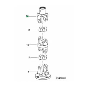 Widłak 21 zębów 35mm - 88+151.012.345 - POTTINGER