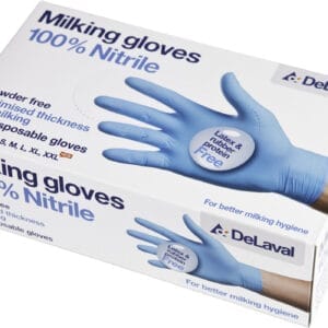 Rękawiczki nitrylowe - rozmiar XXL - opak 100szt. - 85961914 - Delaval