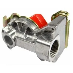 Złącze przewodów powietrza bez zaworu C-330/360/Przyczepa (twarde) x501200 Euro 22x1.5 Czerwone - 42480141