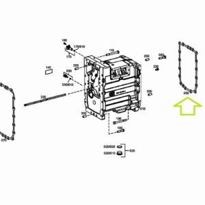 Uszczelka skrzyni biegów 0,22mm - 04416086 - SDF