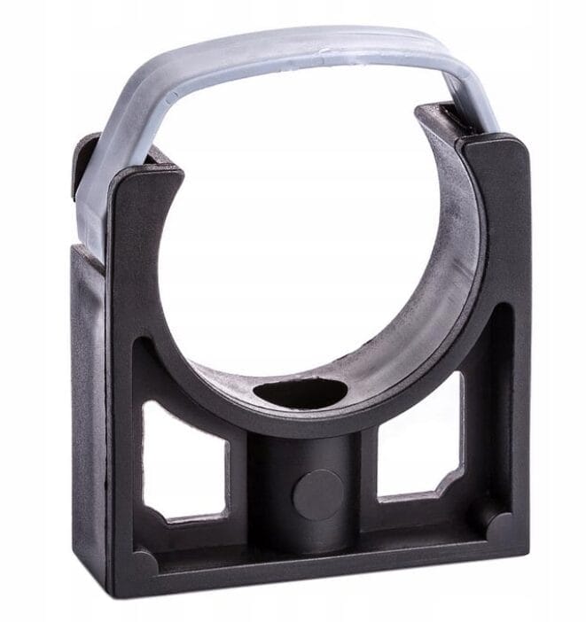 Uchwyt rur do ściany - PCV - 40mm 1 Uchwyt rur do ściany - PCV - 40mm