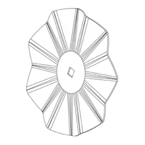 Dysk pofalowany - WAVE DISC - 8504.40.632.0 - POTTINGER