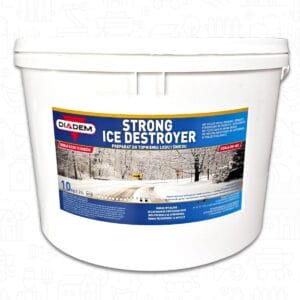 STRONG ICE DESTROYER 10 kg – Profesjonalny preparat do topienia lodu i śniegu - 10KG - DIADEM